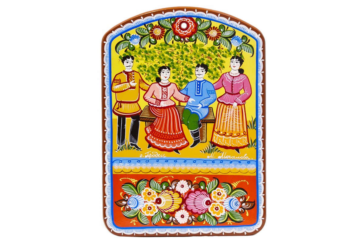 Городецкая роспись Украешки