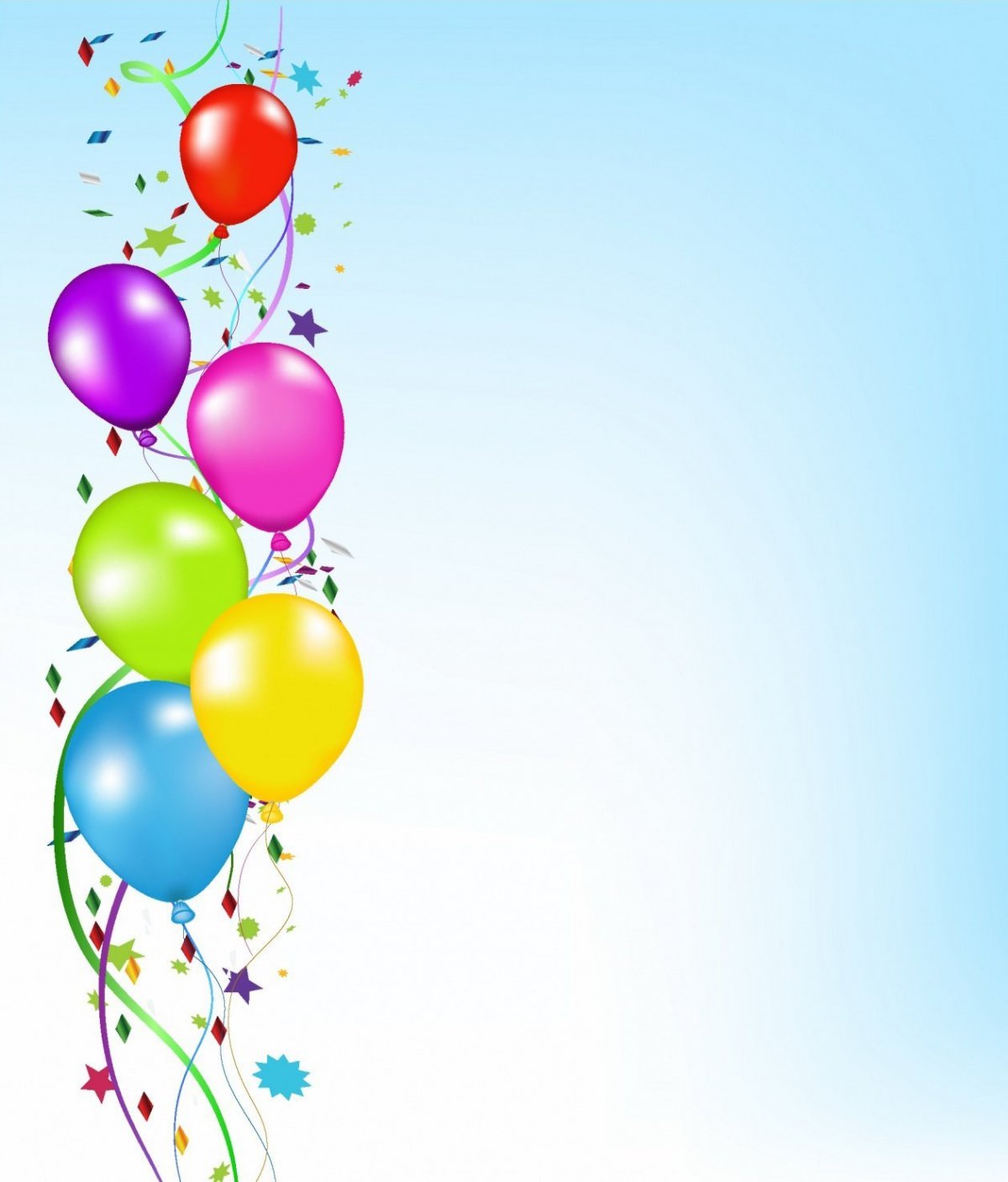 Бирюзовый фон для открытки