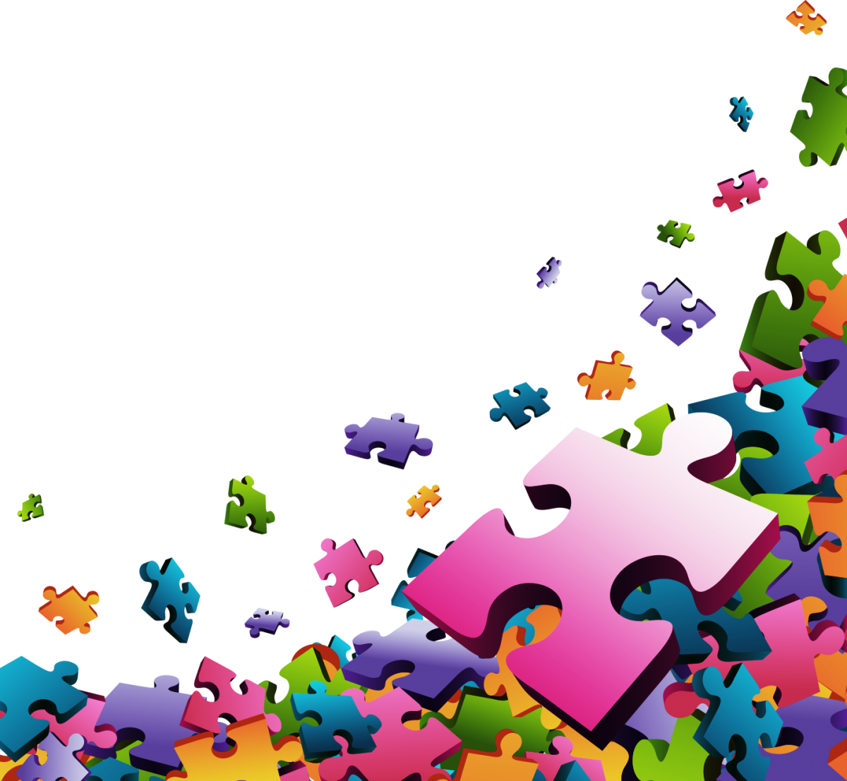 Пазл в рамке