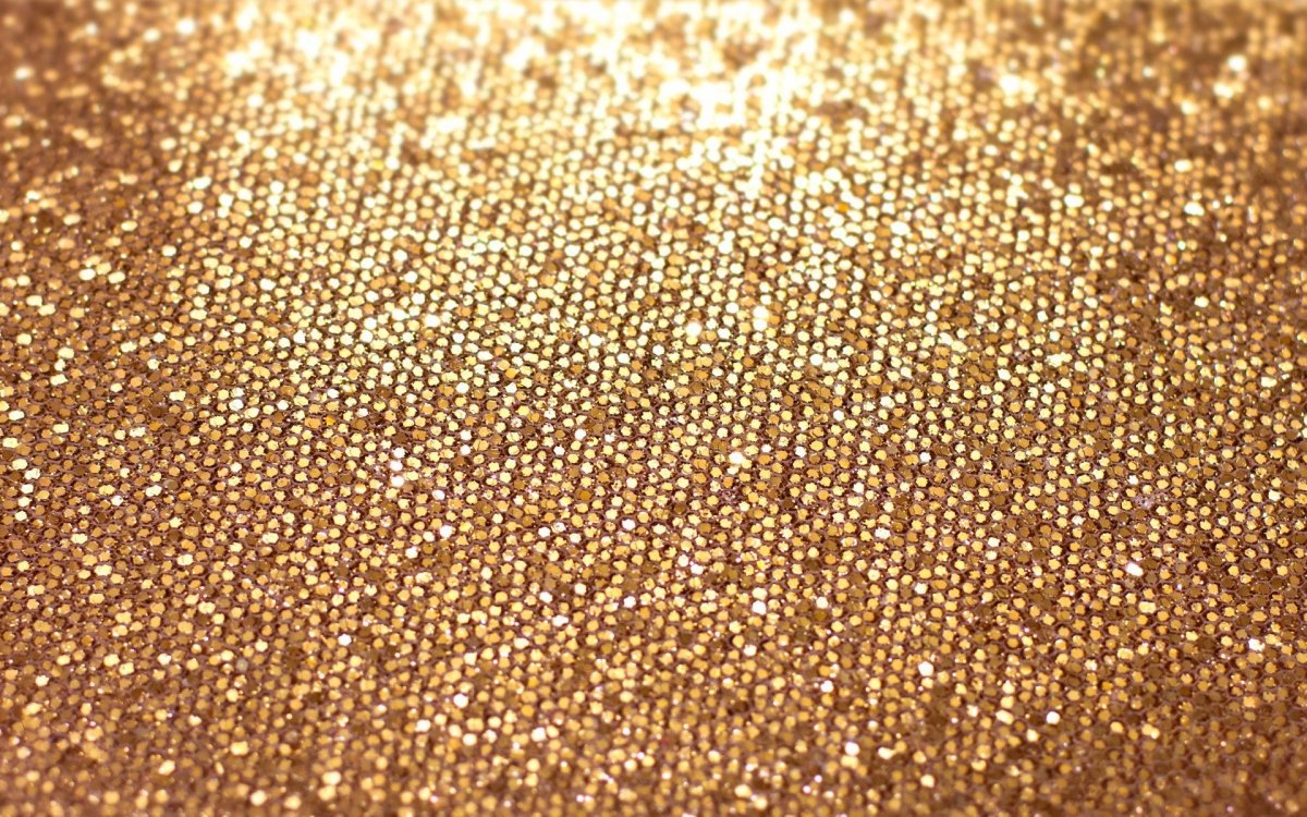 Золотые блестки