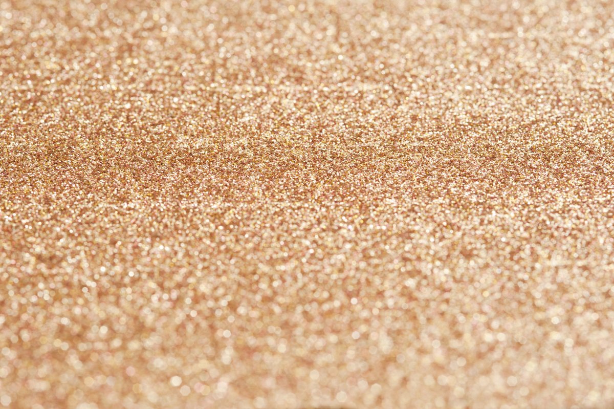 Бежевый глиттер