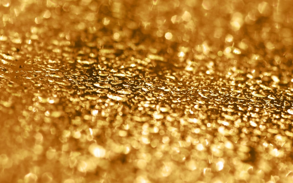 Золотые блестки