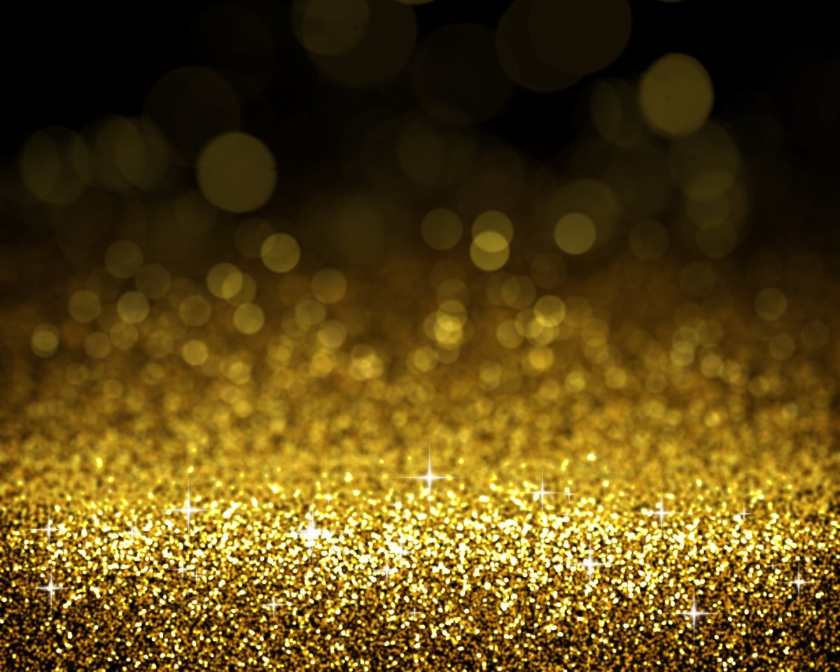 Золотистые блестки