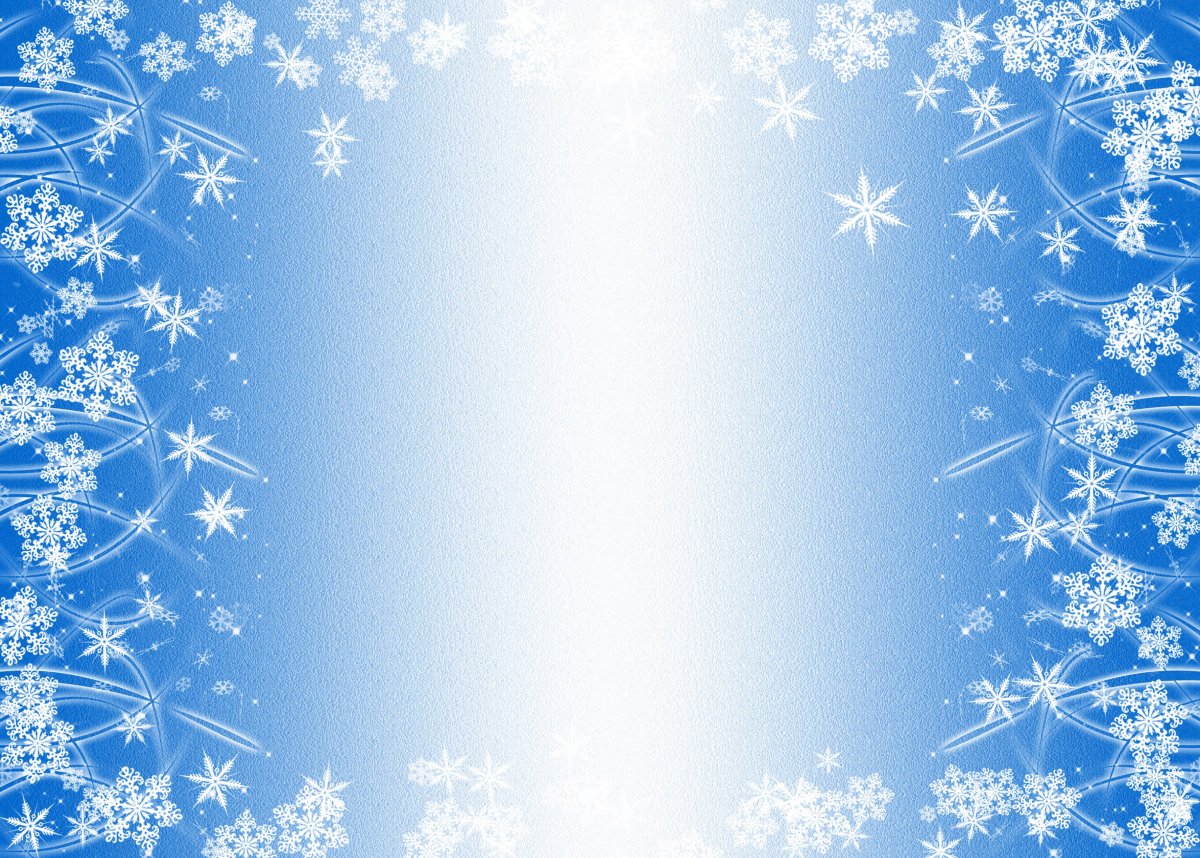 Фоны для презентации зимние детские