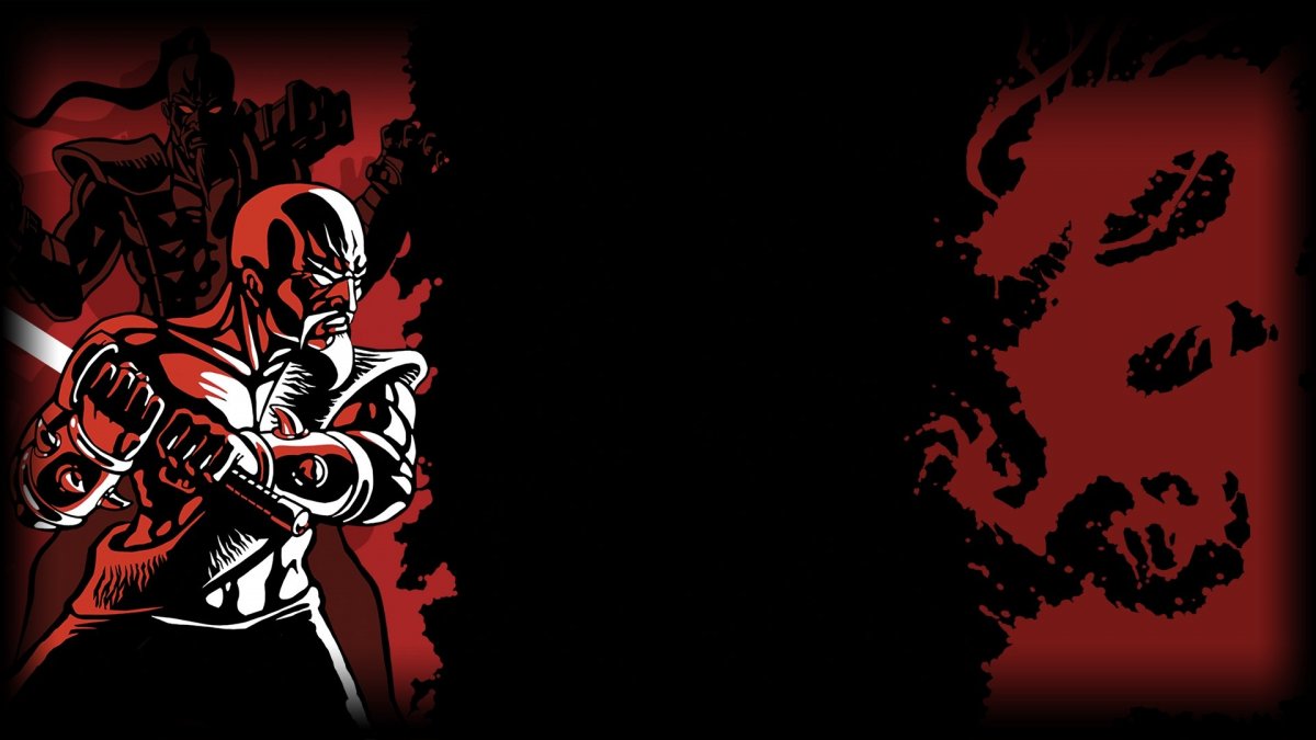 Красный фон профиля стим