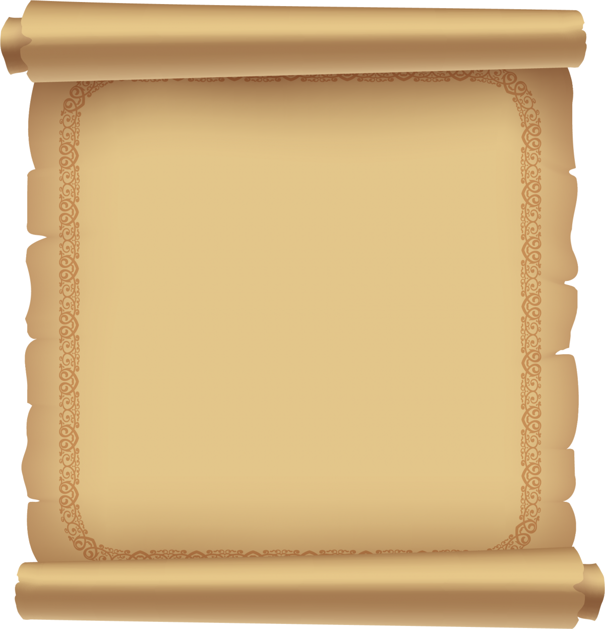 Красивый свиток