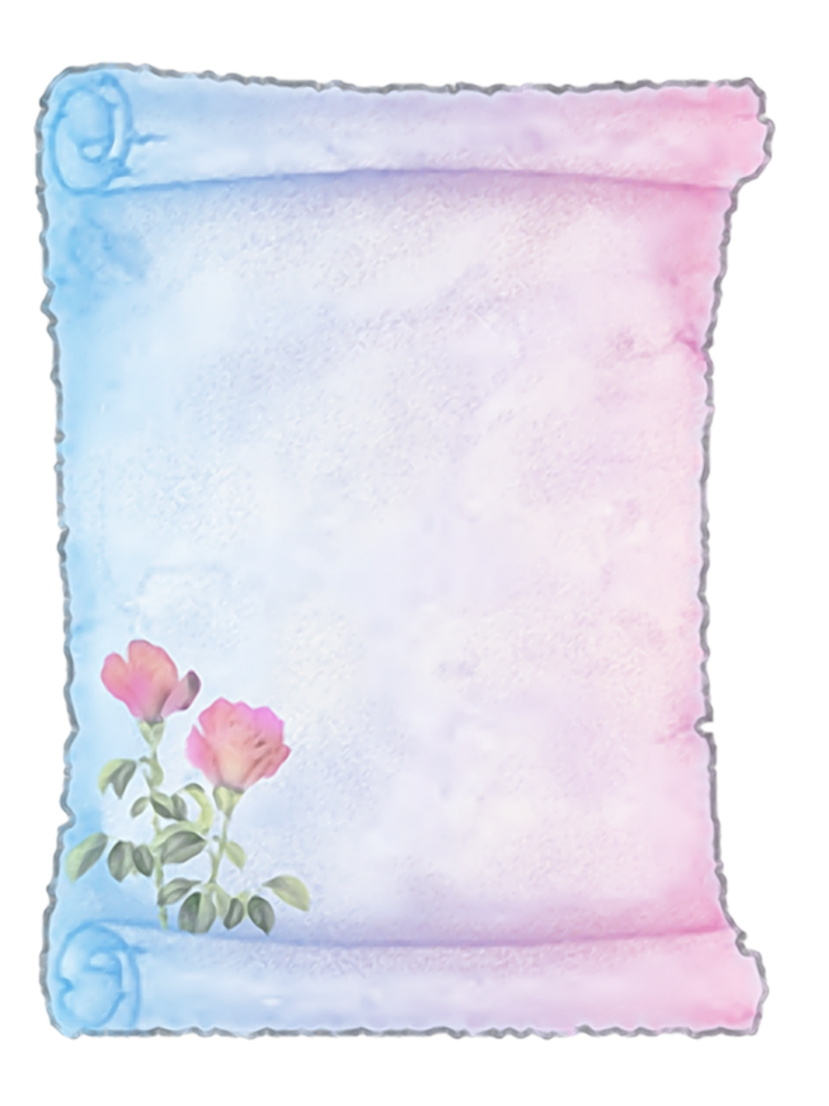 Красивый лист бумаги