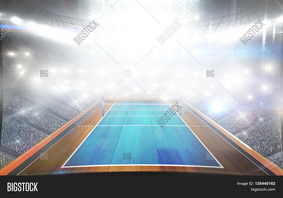 Волейбольный зал фон