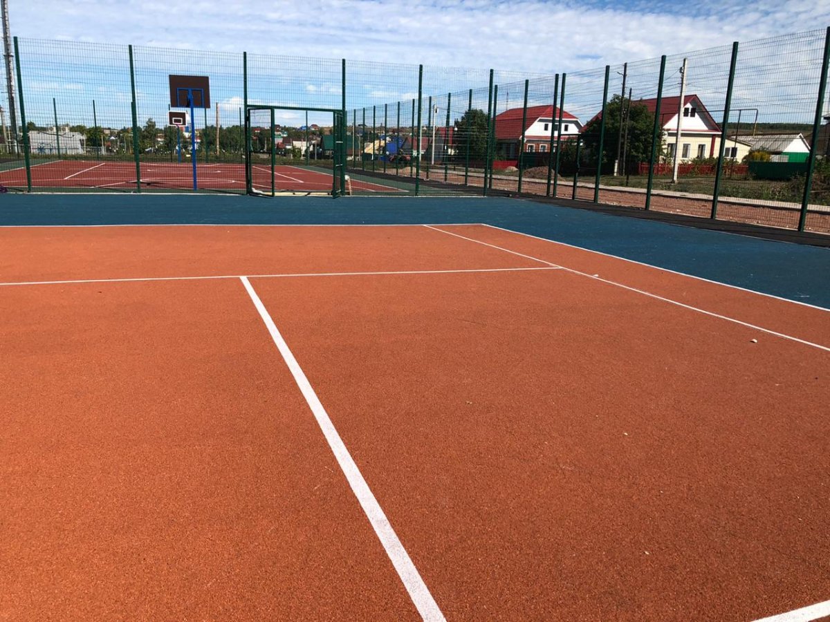 Игровая поверхность покрытие волейбольной площадки