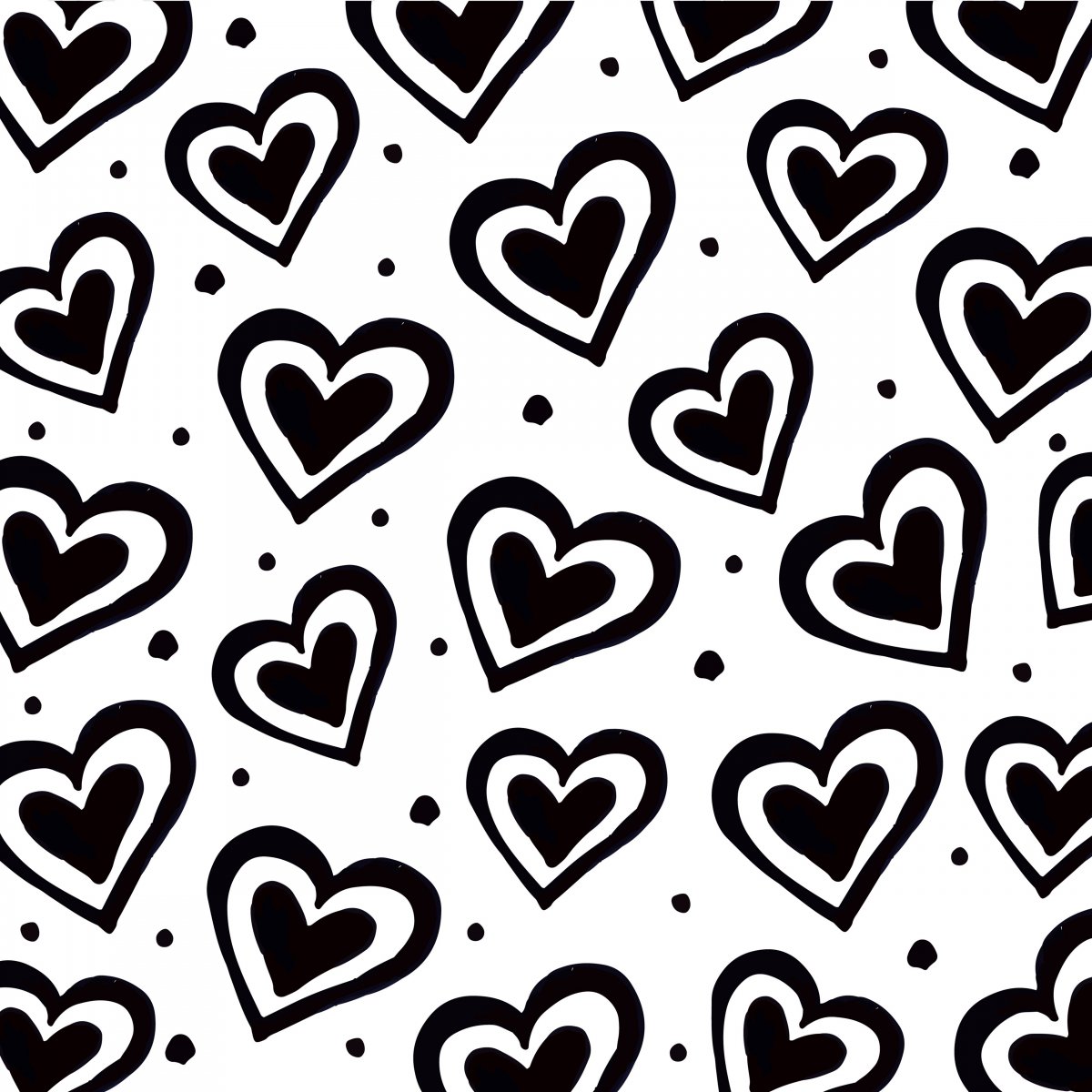 Мелкие сердечки