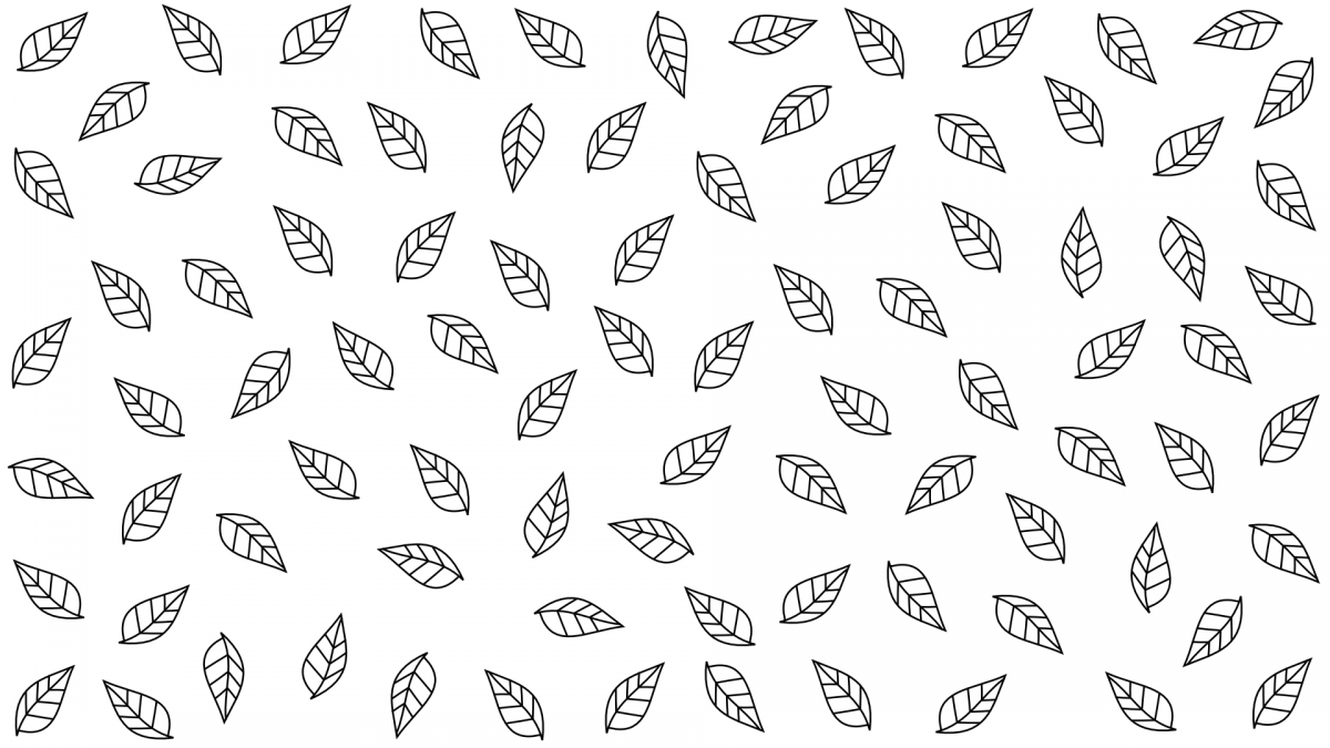 Красивый черно белый принт