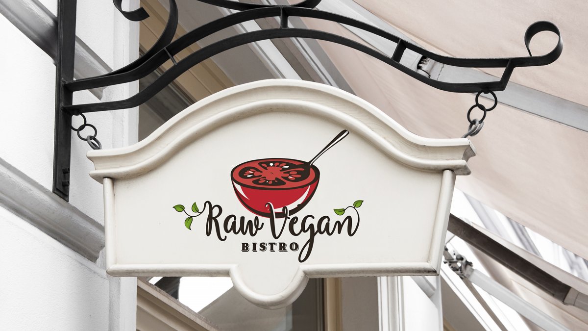 Вывеска кафе