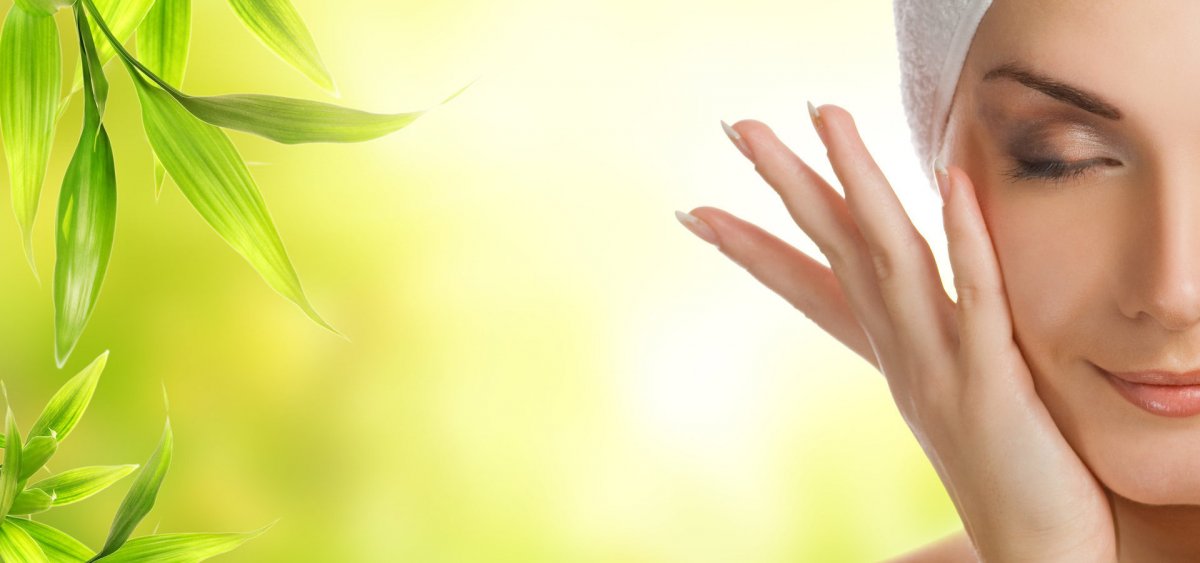 Красивый фон косметология