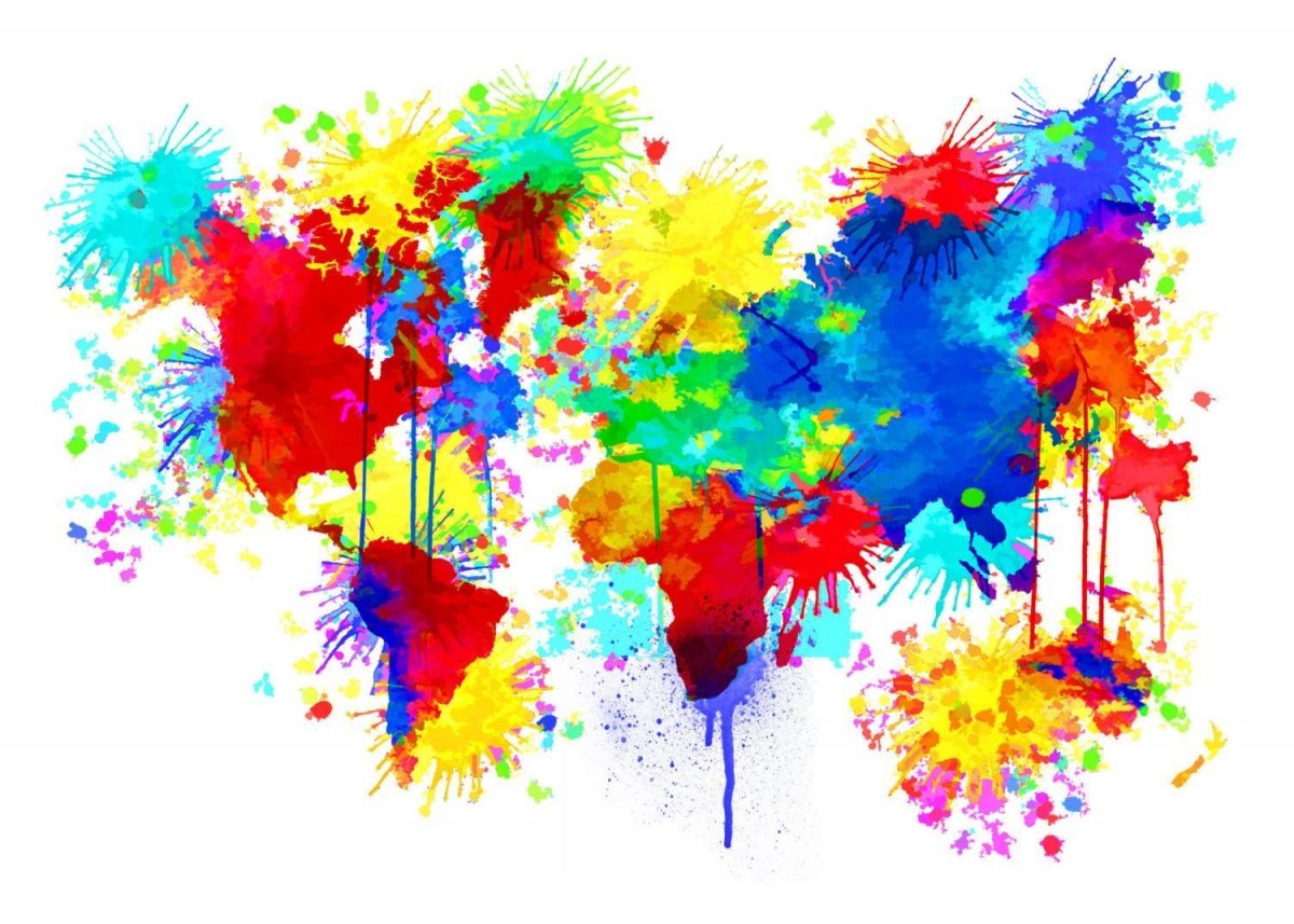 Брызги краски