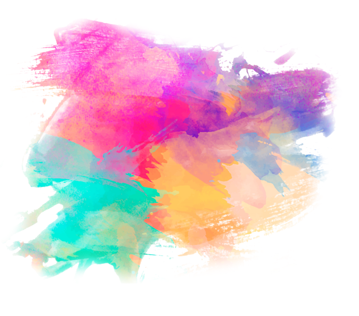 Акварельные брызги