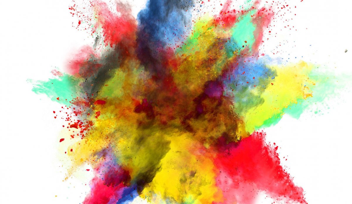 Взрыв красок Холи