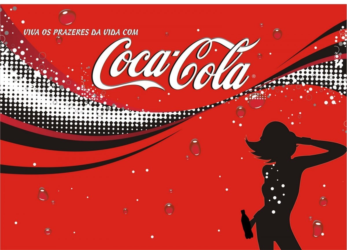 Визитка Coca Cola