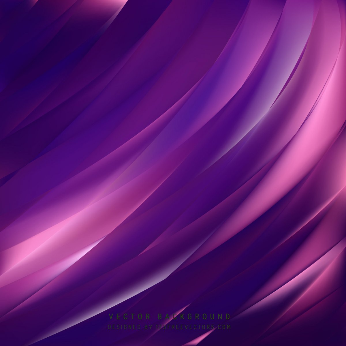 Черный фон с фиолетовыми узорами Эстетика