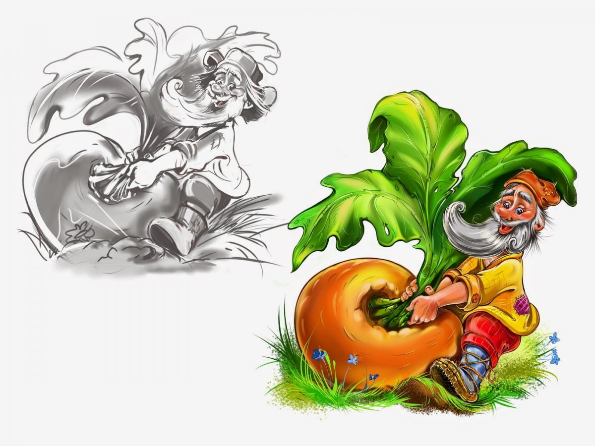 Репка картинки для детей