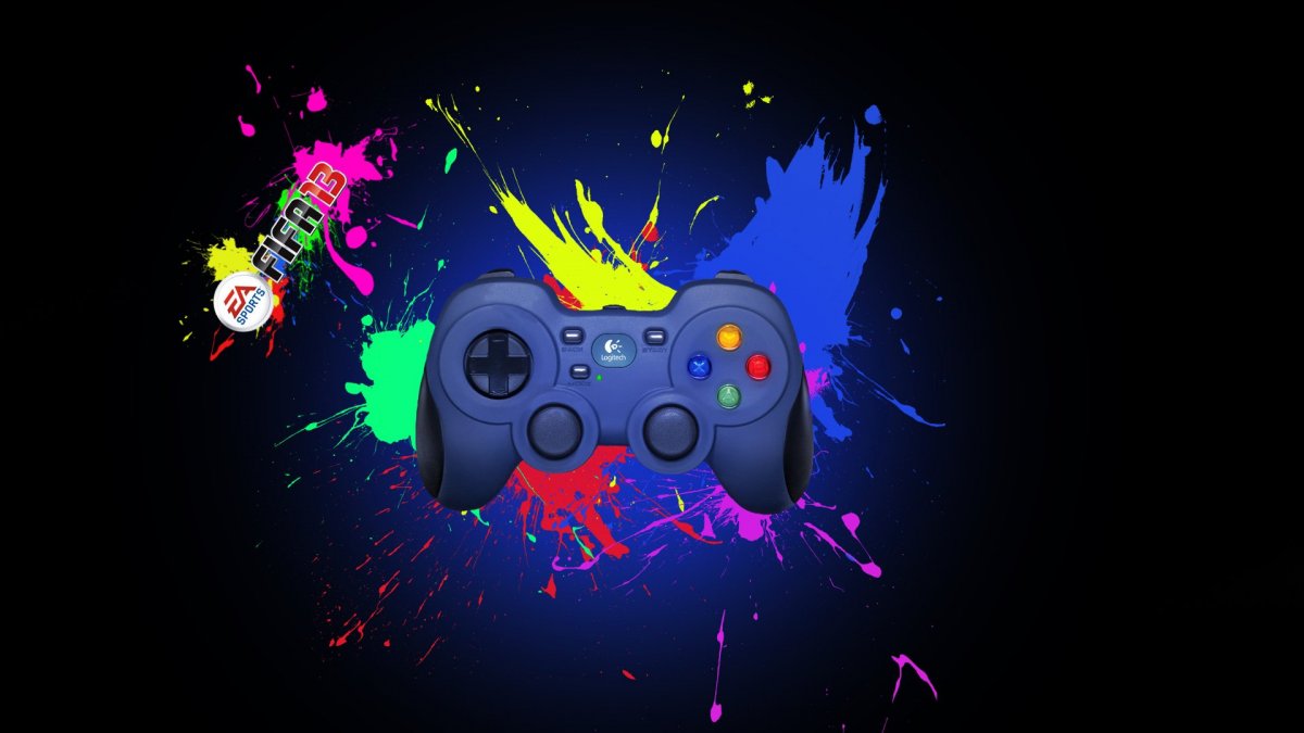 Фон для рабочего стола в стиле игр