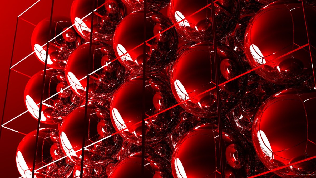 Красные обои на рабочий стол