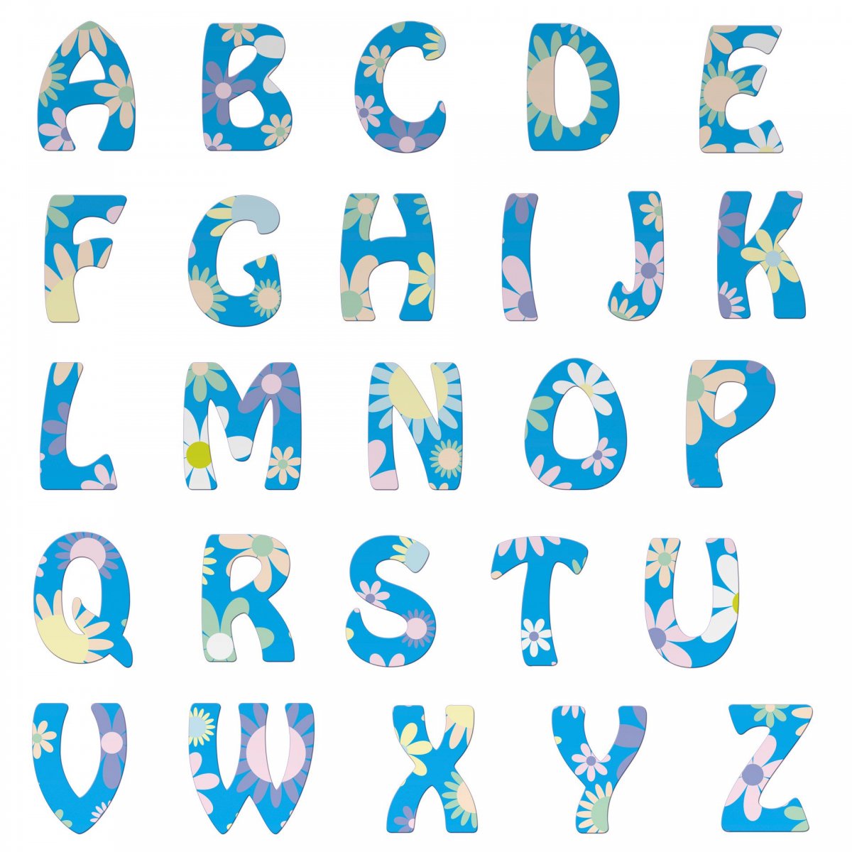 Красивый алфавит для фотошопа