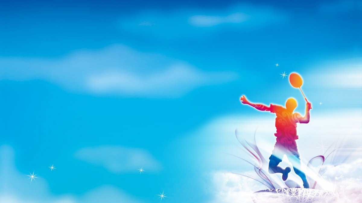 Яркий спортивный фон