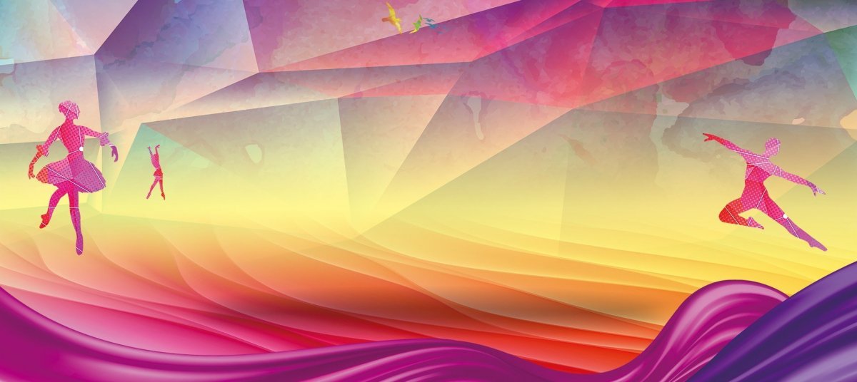 Яркий спортивный фон