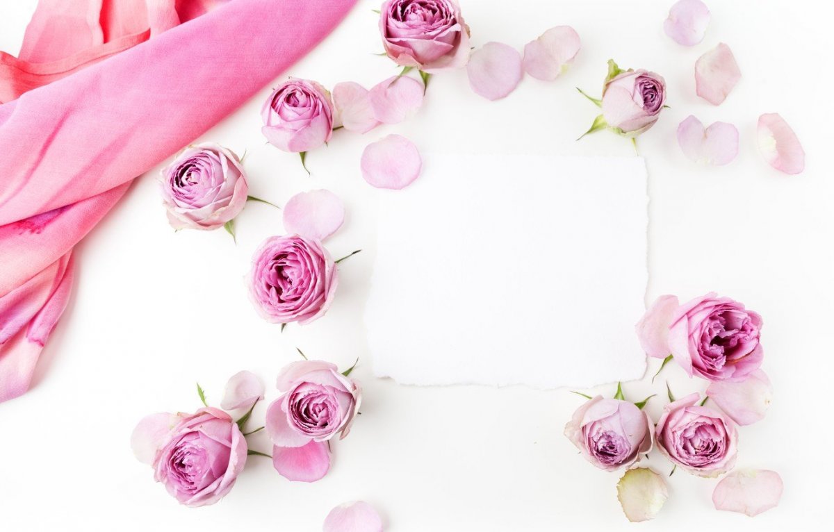 Фотофон в розовых тонах