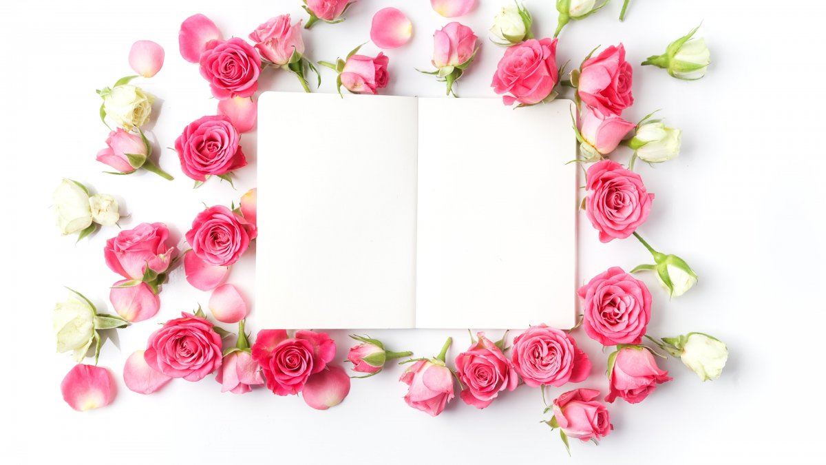 Красивые рамки из цветов