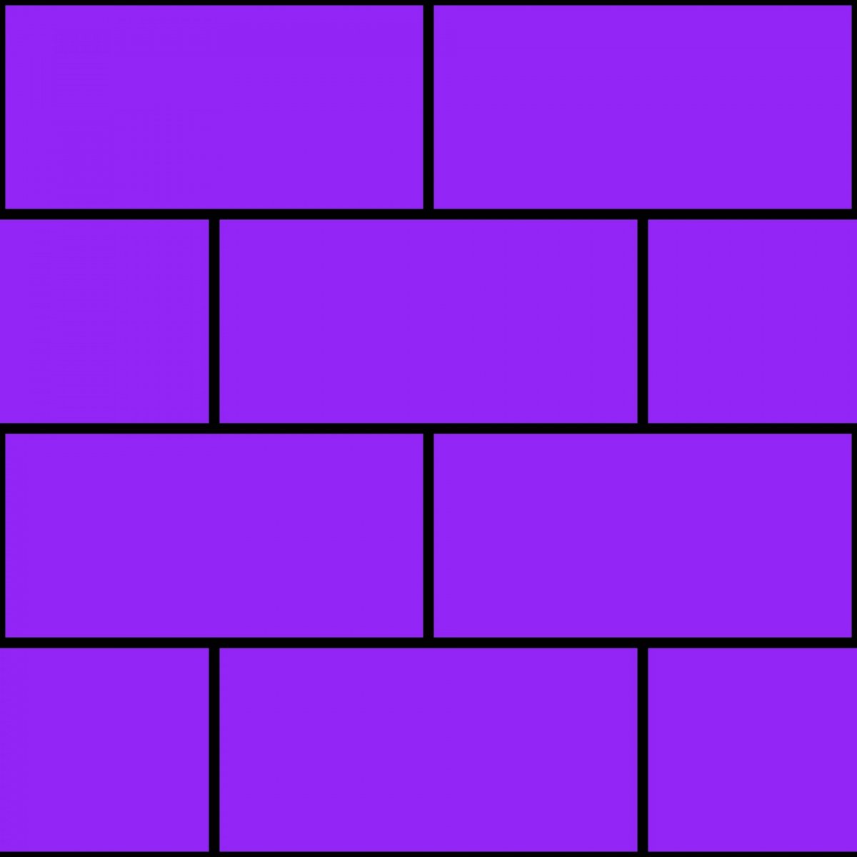 Фиолетовые кирпичики