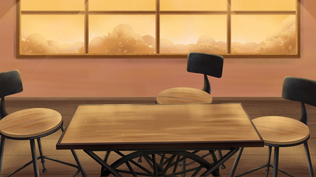 Гача лайф кафе со столом