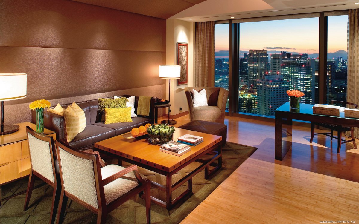 Вечерний интерьер