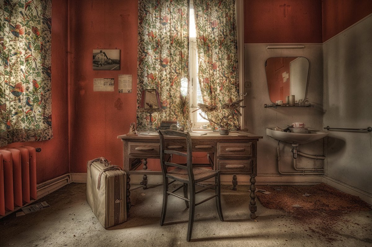 Комната в старинном стиле