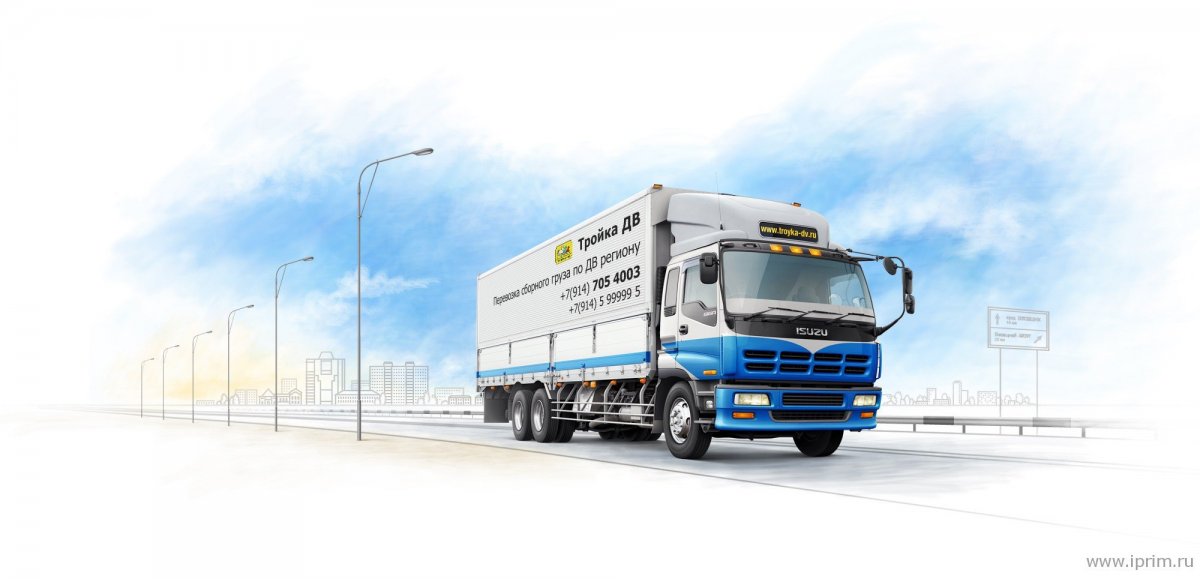 Транспортная компания баннер