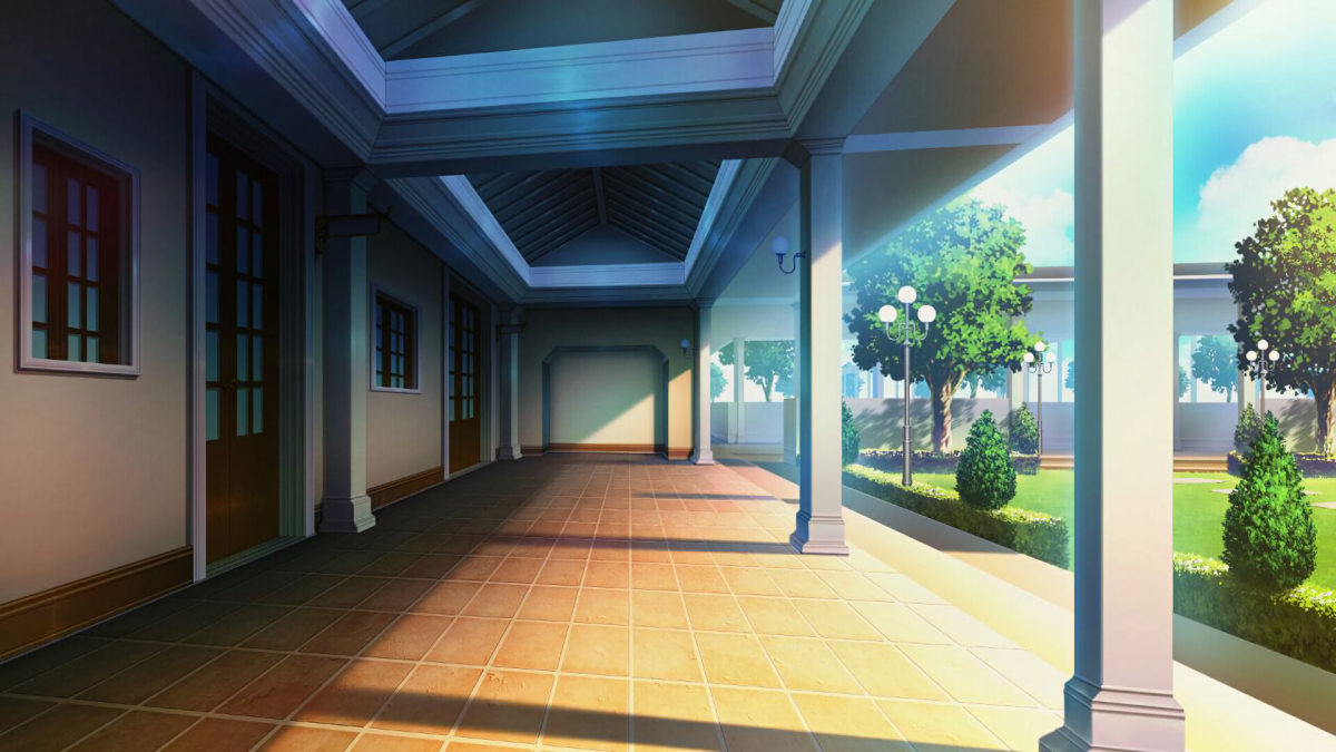 Фон улицы аниме гача лайф