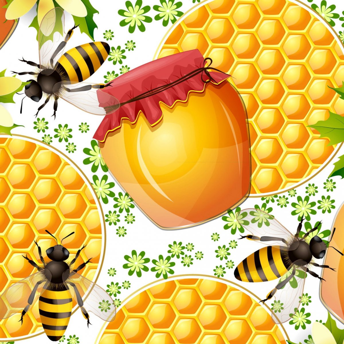 Пчелка с медом