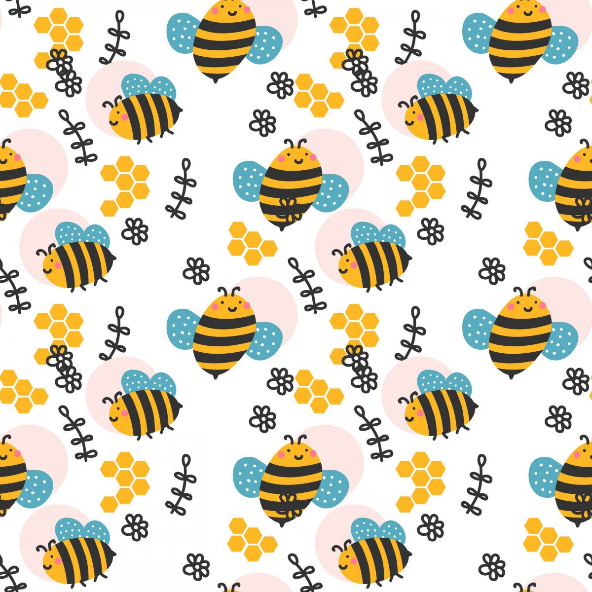 Пчелы паттерн