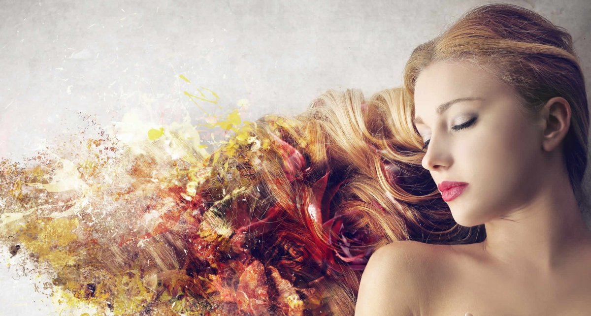 Красивые волосы баннер