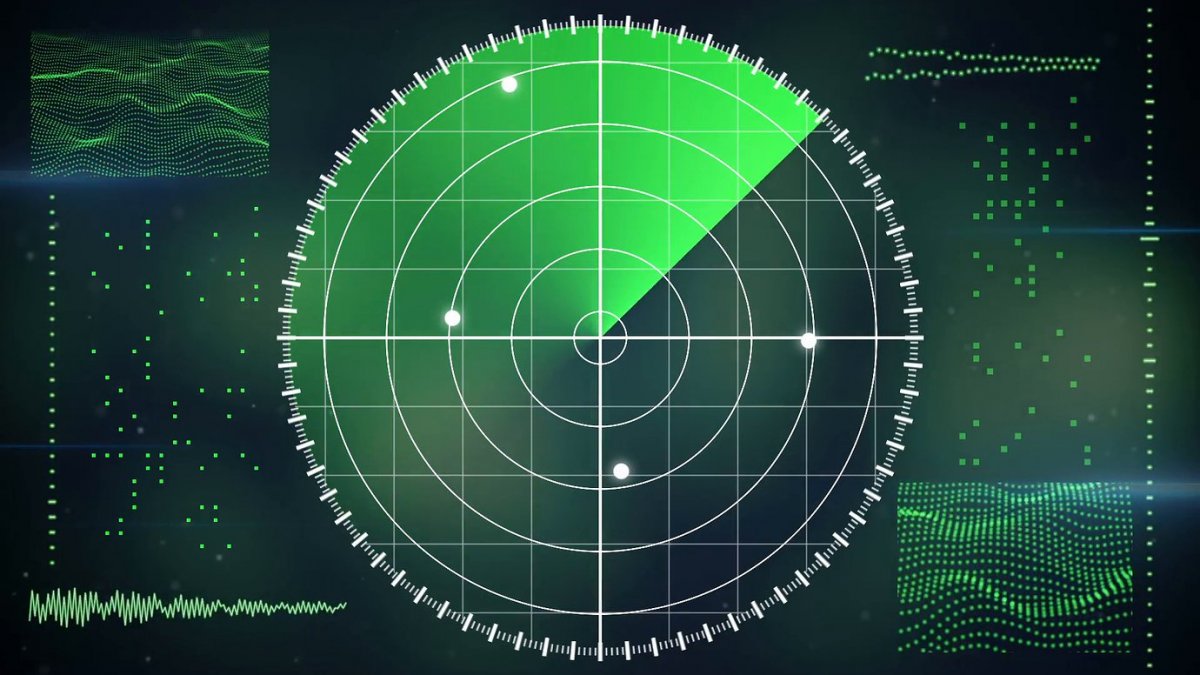 Радиолокатор экран