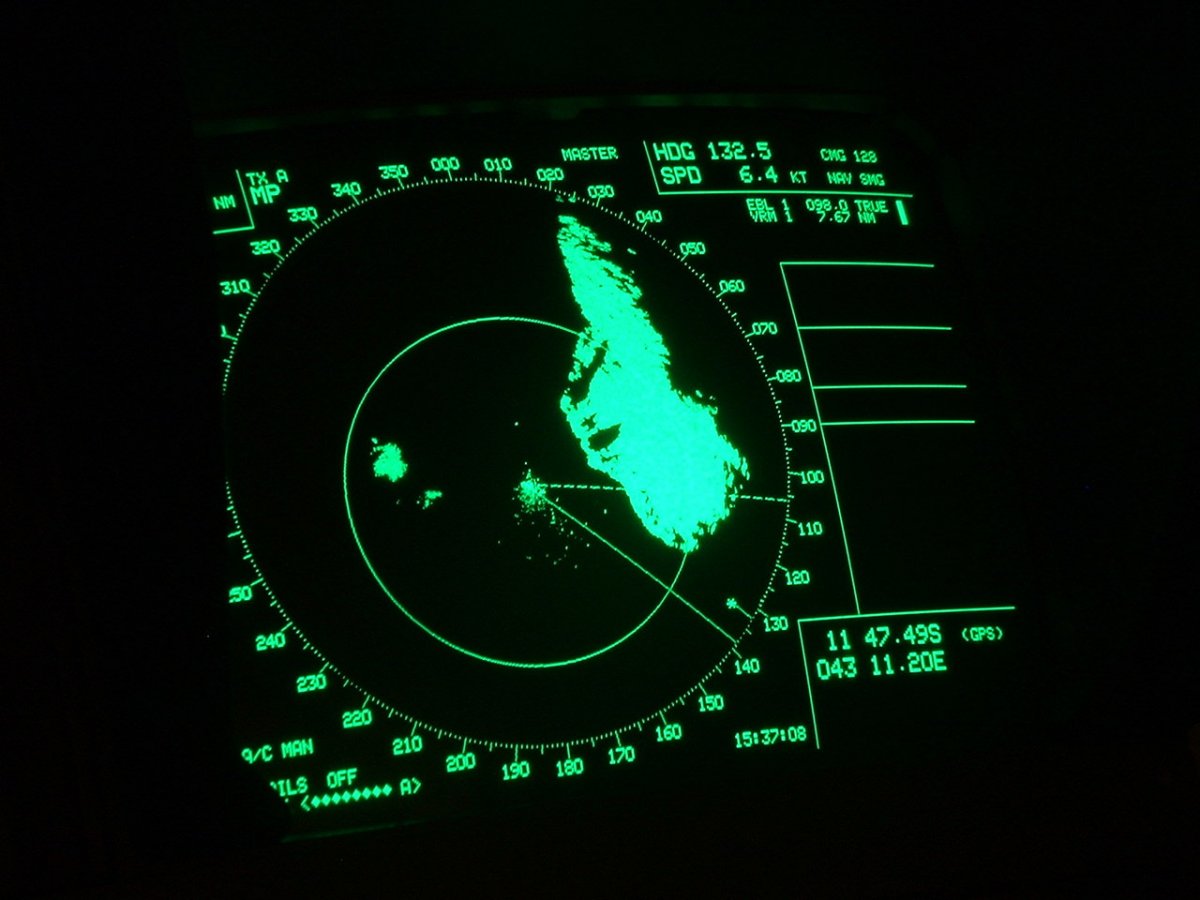 Экран радара