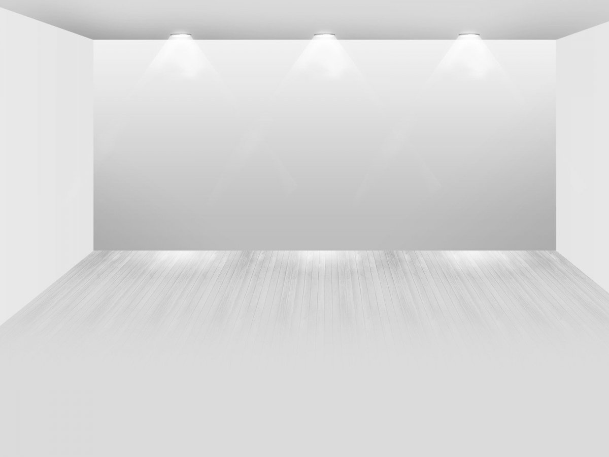 Белая комната пустая