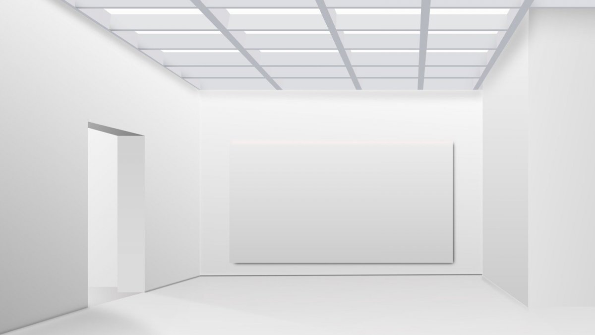 Белая комната пустая