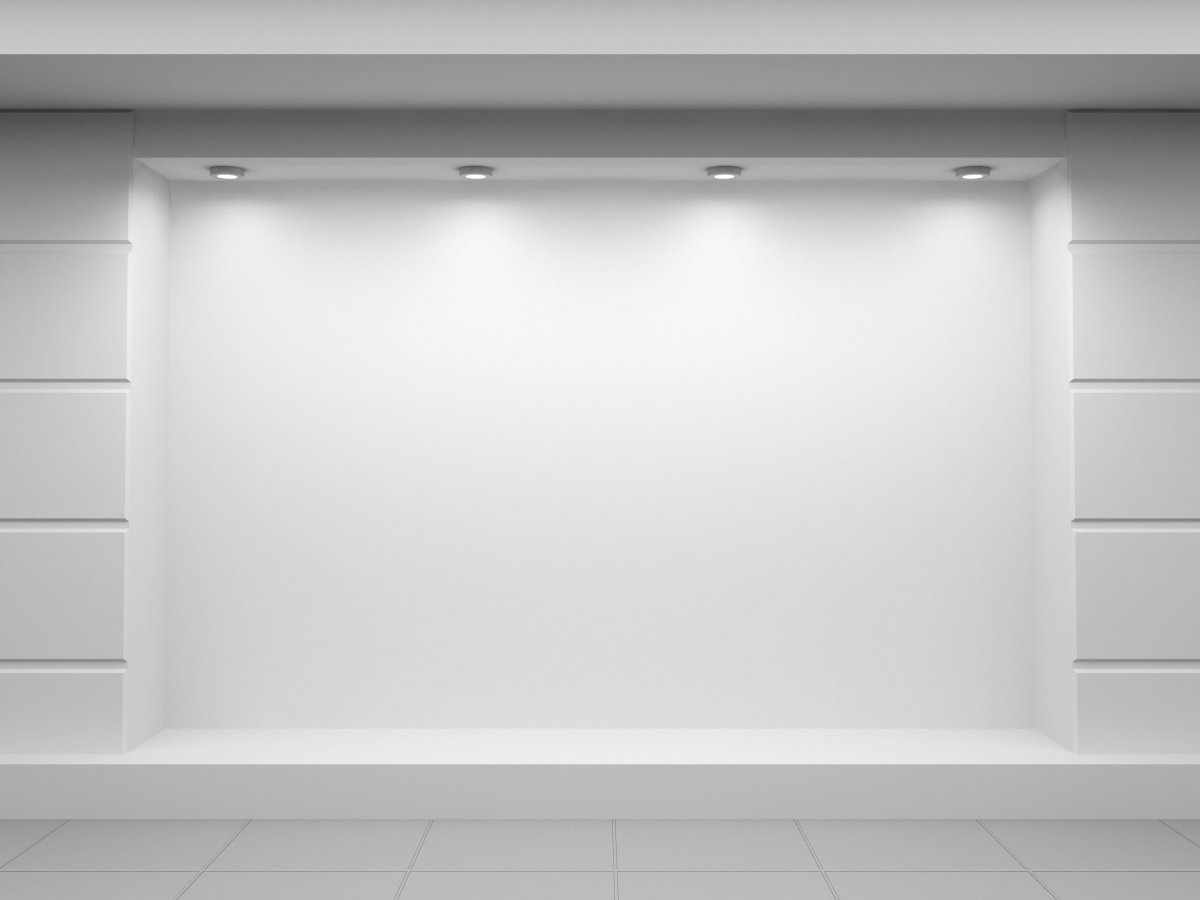 Пустая витрина