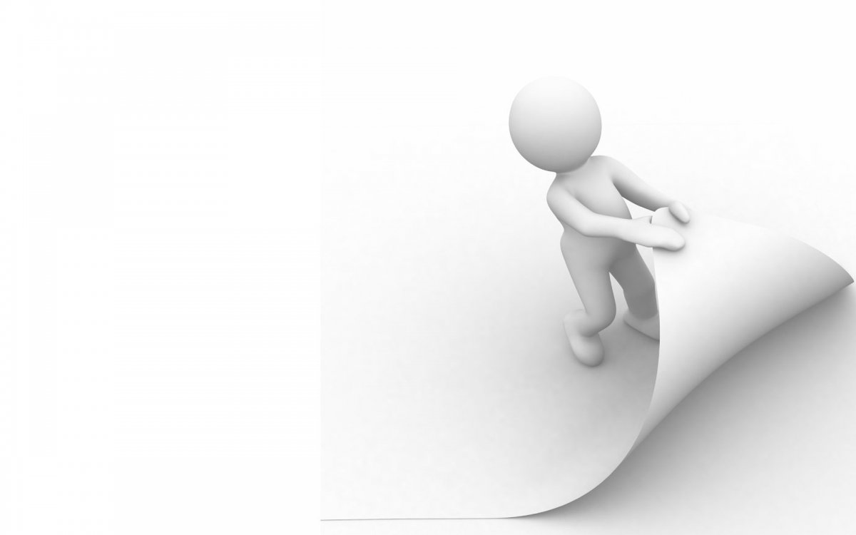 Белые человечки на белом фоне