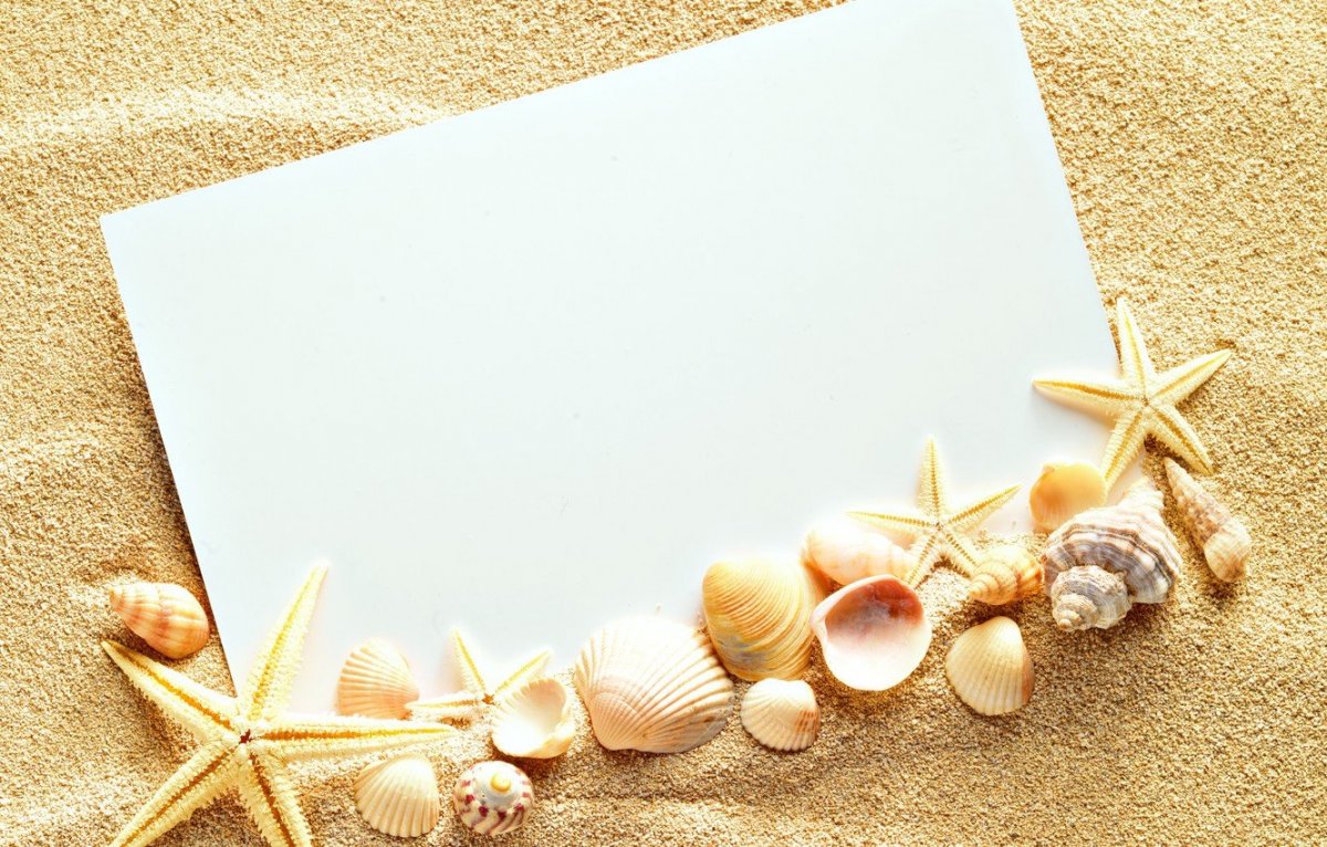 Рамка с ракушками