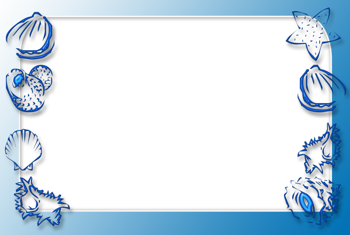 Рамка морская тематика