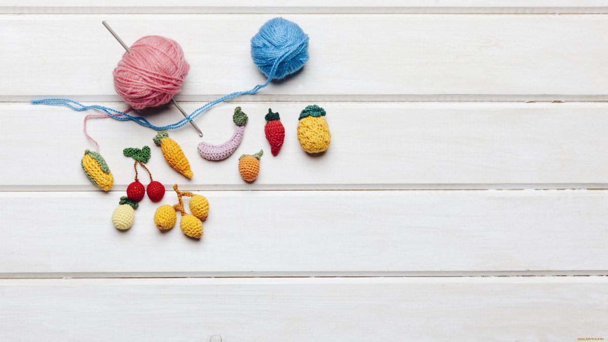 Фотофон для вязальщицы