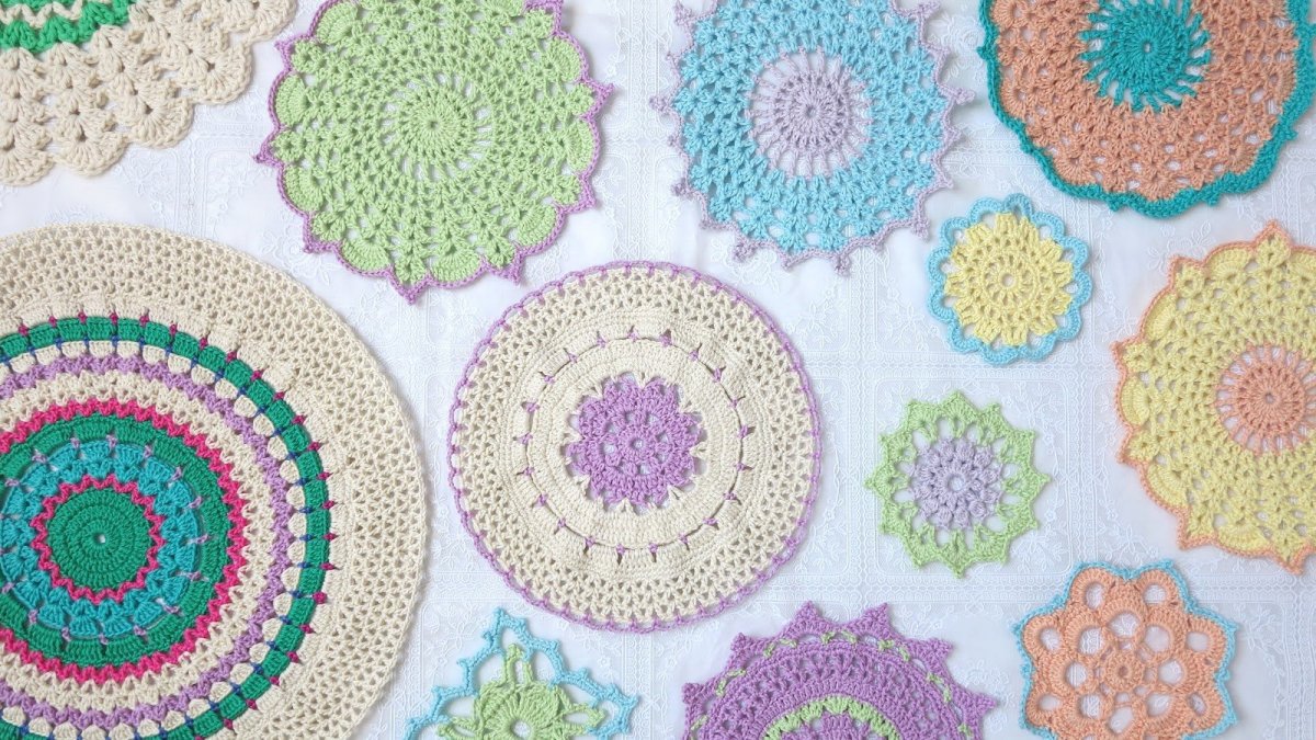 Фон вязание крючком