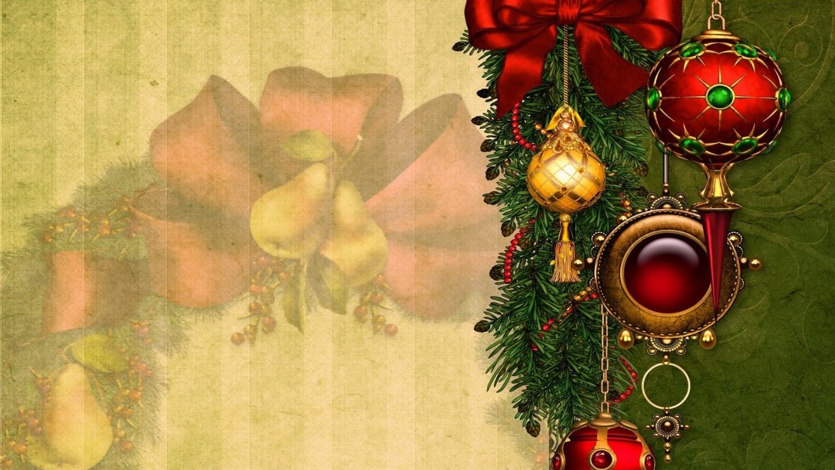 Новогодний фон для открытки